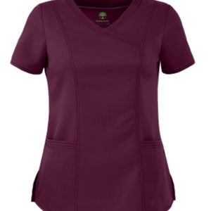 Healing Hands Purple Label Jordan Women's 2-Pocket Modern Fit STRETCH Scrub Top